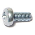 Midwest Fastener M5-0.80 x 12 mm Phillips Pan Machine Screw, Zinc Plated Steel, 50 PK 51559